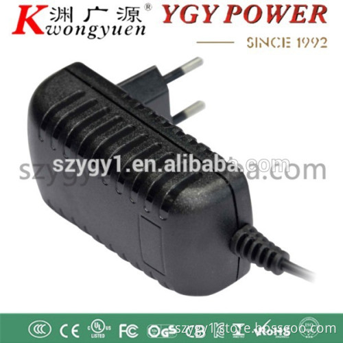 12V2A Wall mounted LED driver AC DC adapter with CE GS KC certification